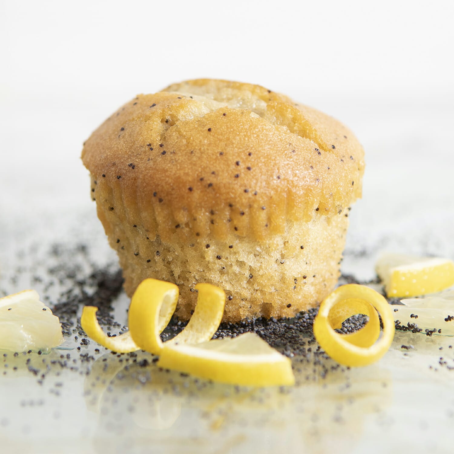 Lemon Poppy Seed Muffins Antonina's GlutenFree Bakery